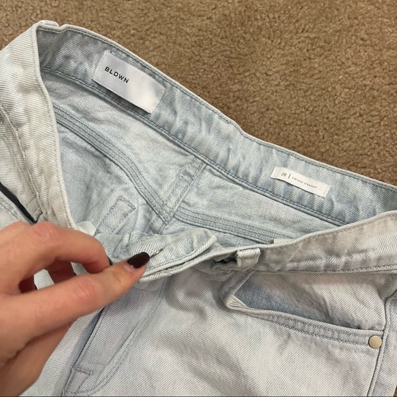 BLDWN Vintage Straight Light Wash Jeans - Picture 5 of 8
